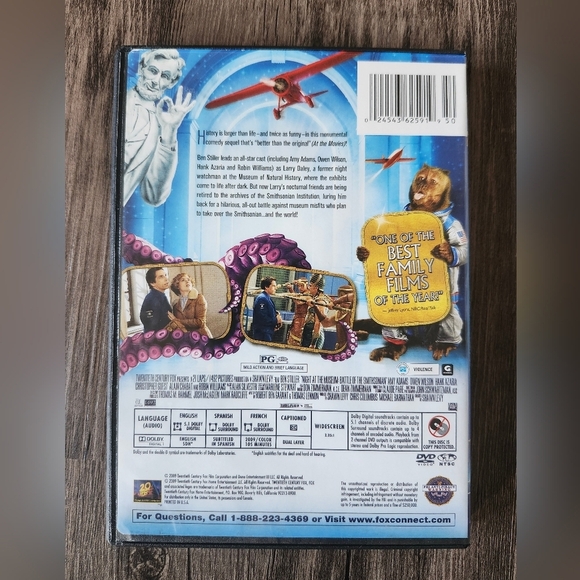 Night at the Museum: Battle of the Smithsonian DVD Movie - Picture 3 of 3